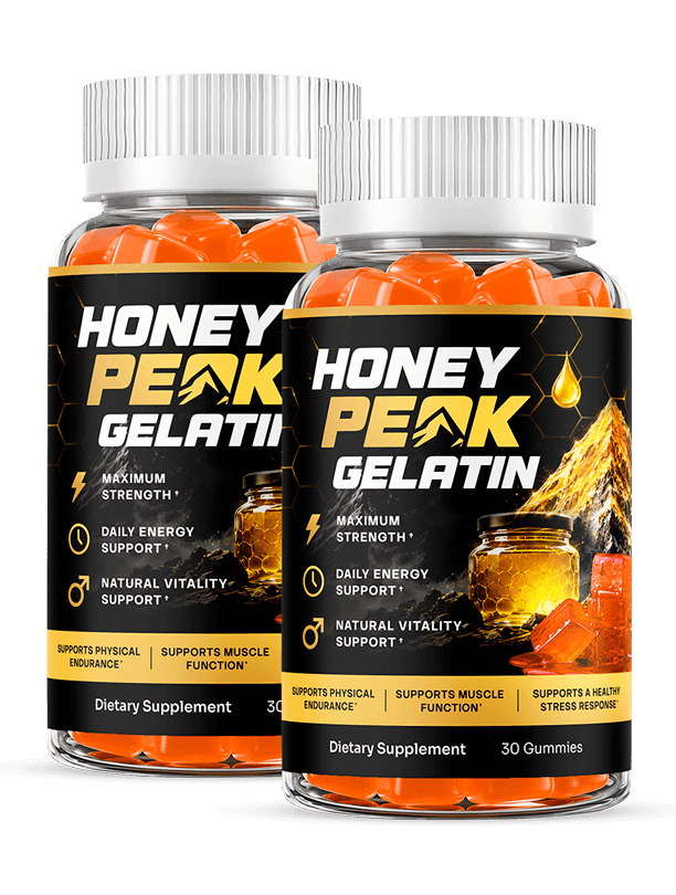 Honey Peak Gelatin 2-bottle package